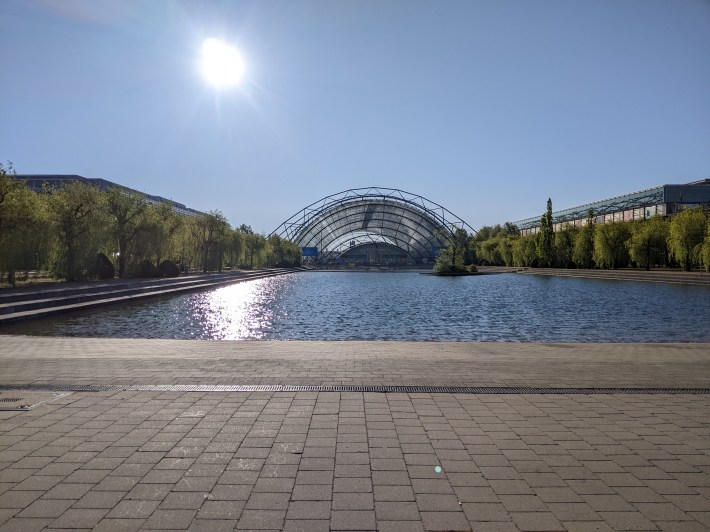 The Congress convention center in Leipzig, Germany